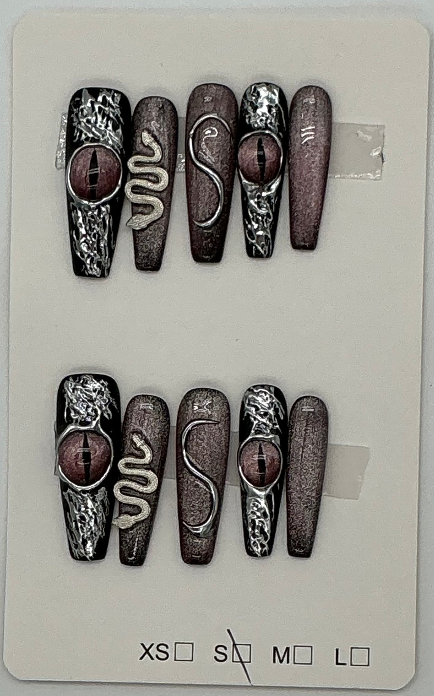 Press-On Nails, Coffin Shape