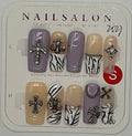 Press-On Nails, Square Shape