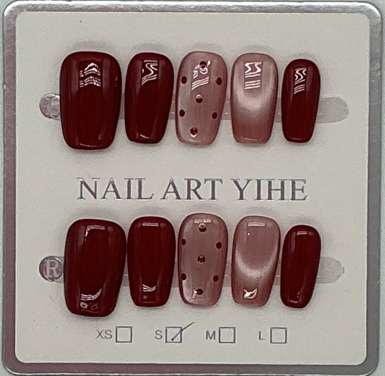 Press-On Nails, Square Shape