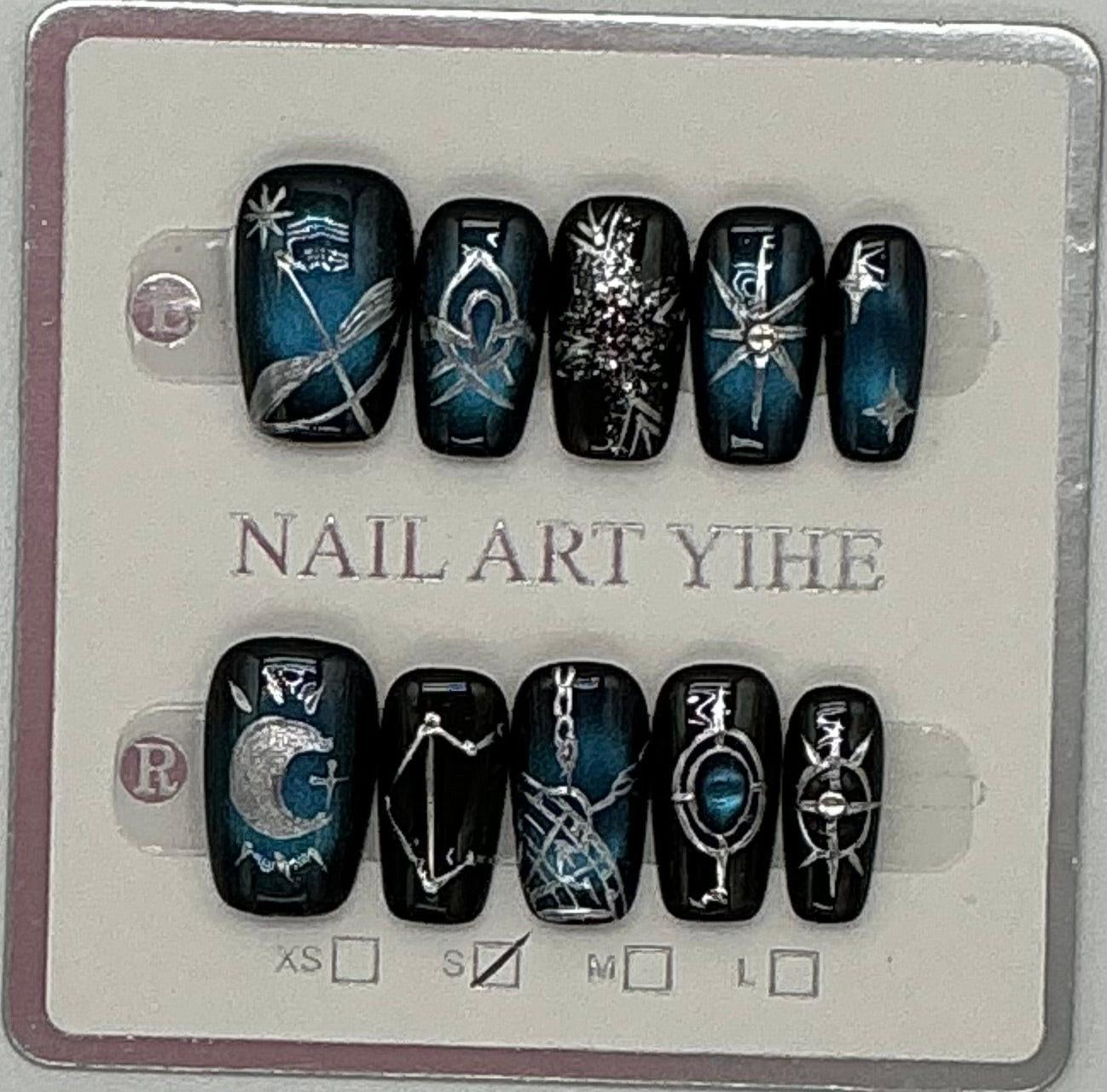 Press-On Nails, Square Shape