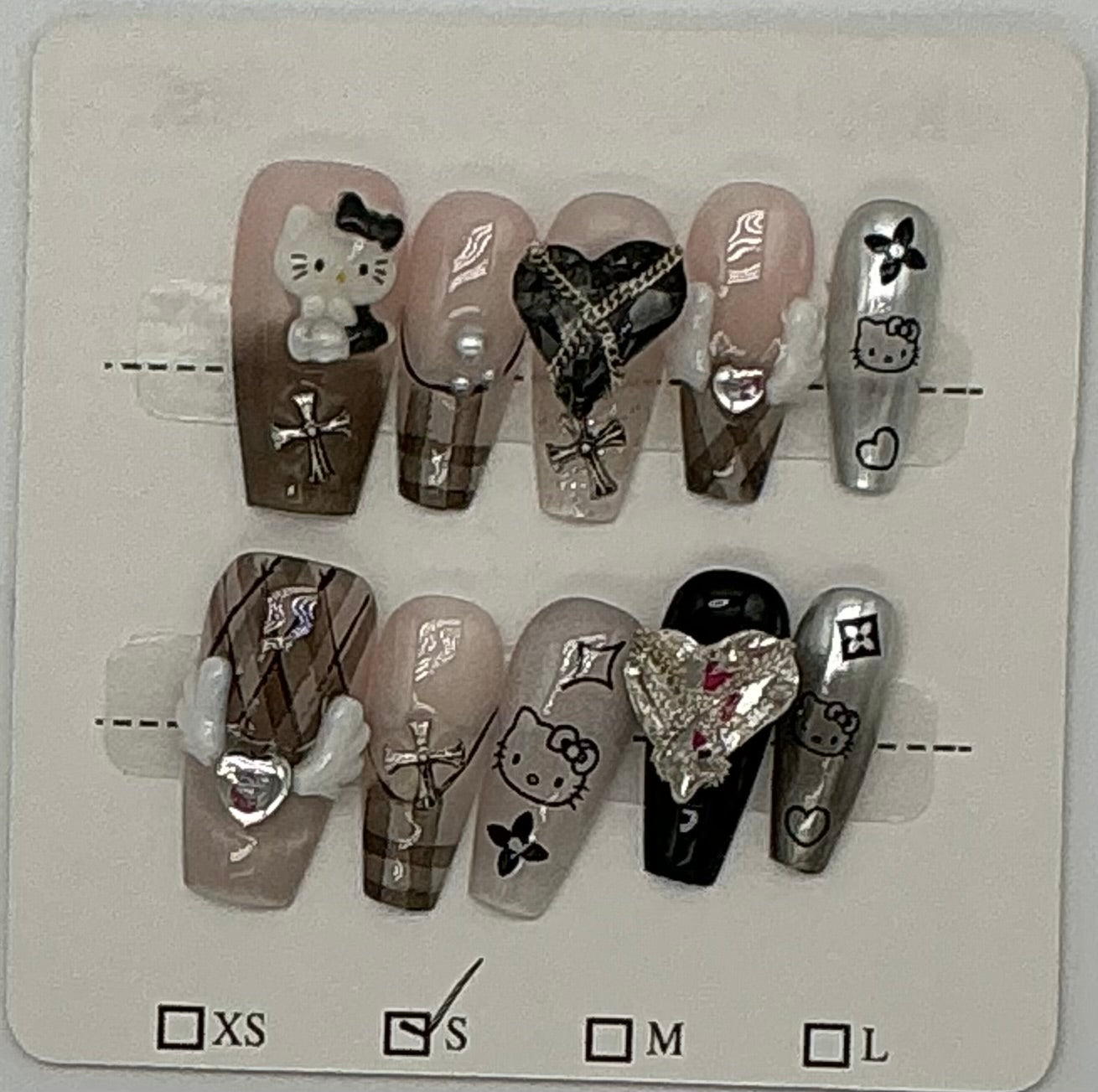 Press-On Nails, Coffin Shape