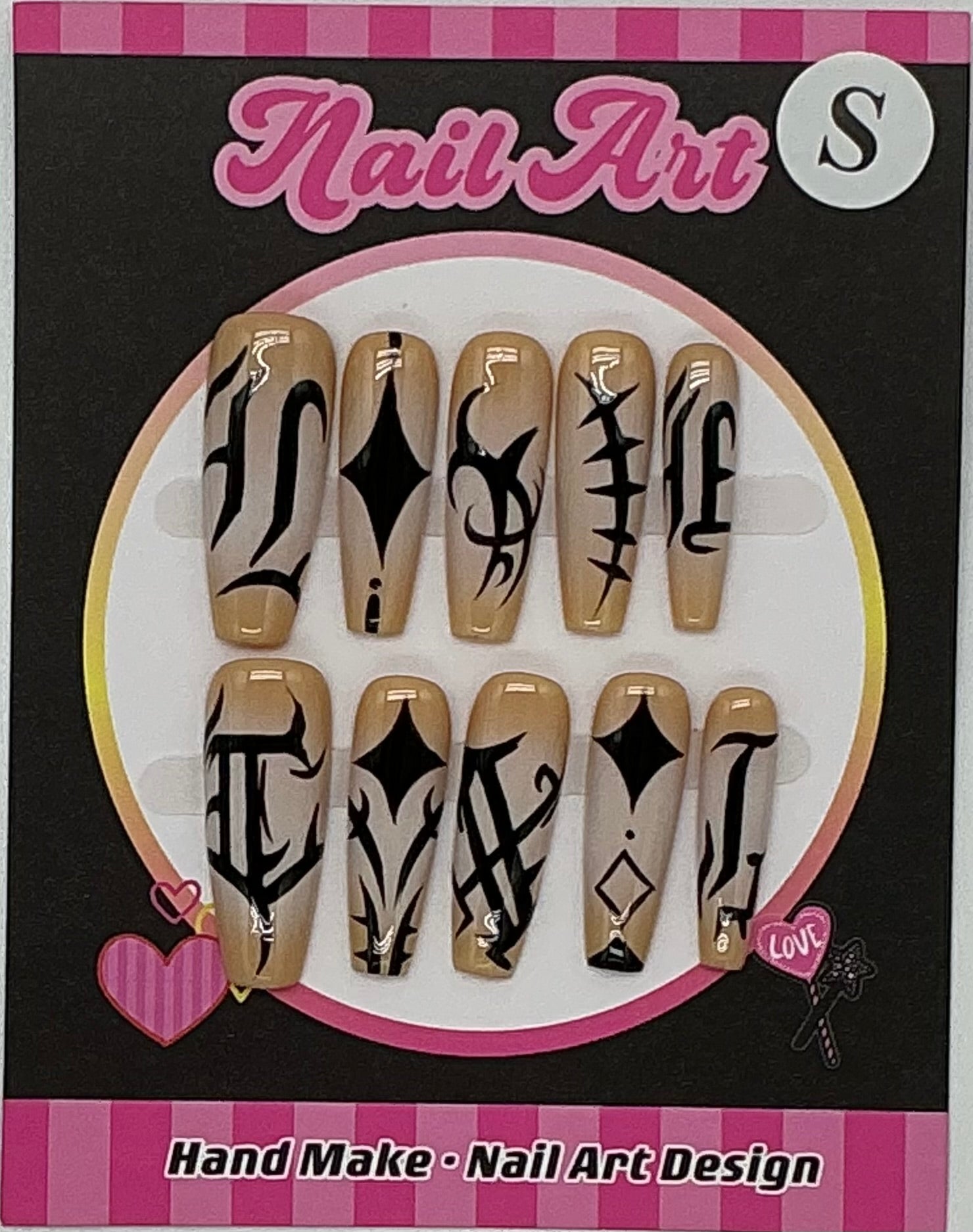 Press-On Nails, Coffin Shape