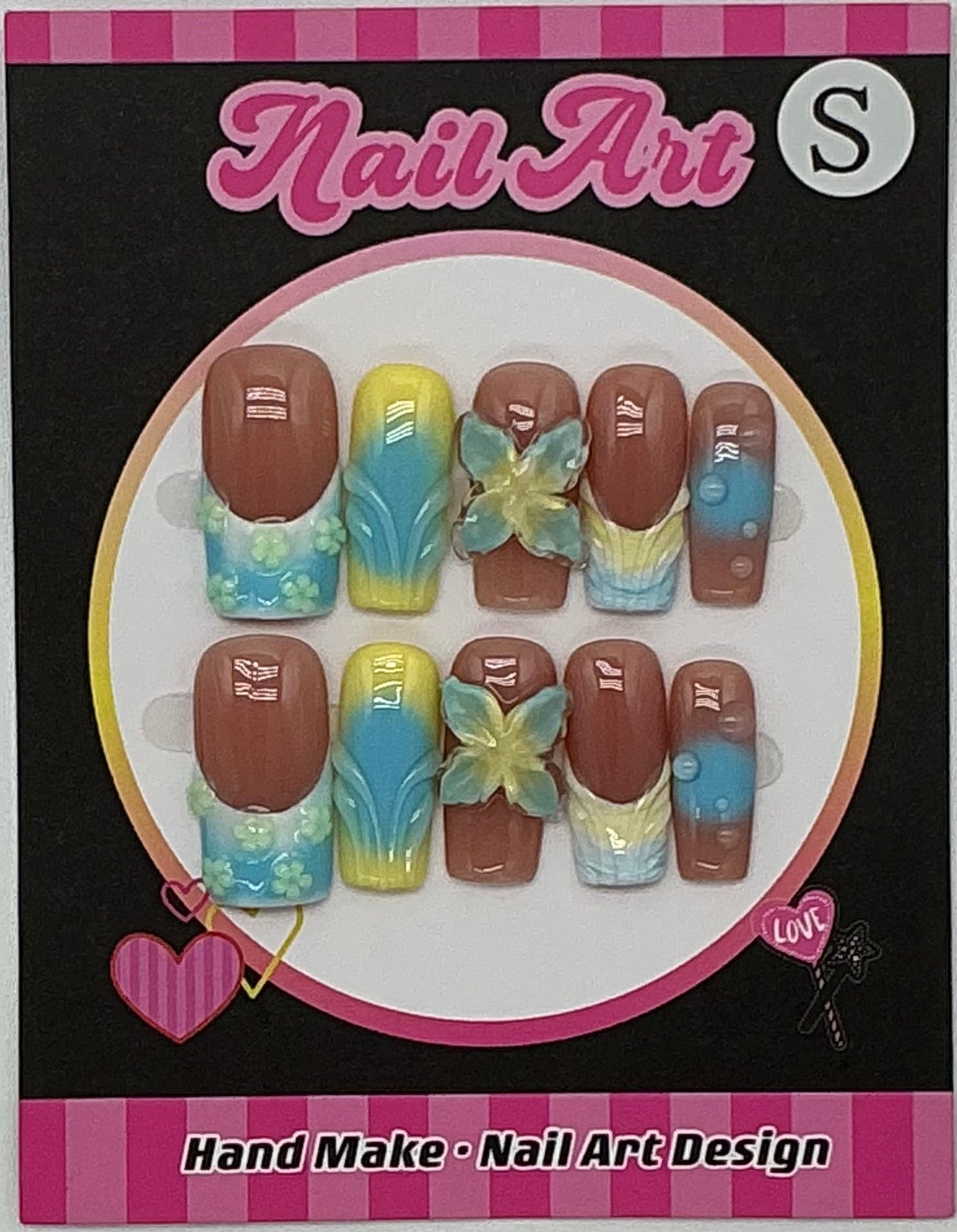 Press-On Nails, Square Shape