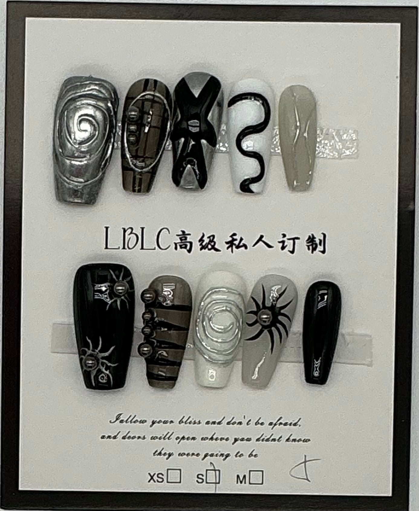 Press-On Nails, Coffin Shape