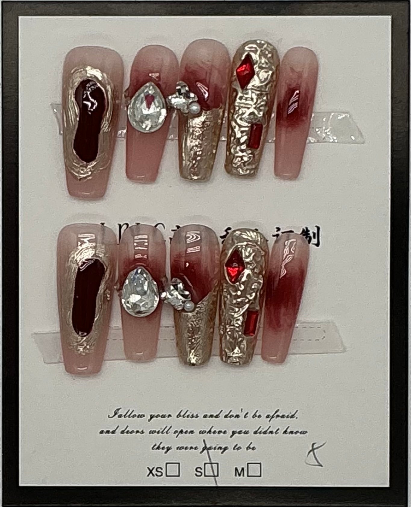 Press-On Nails, Coffin Shape