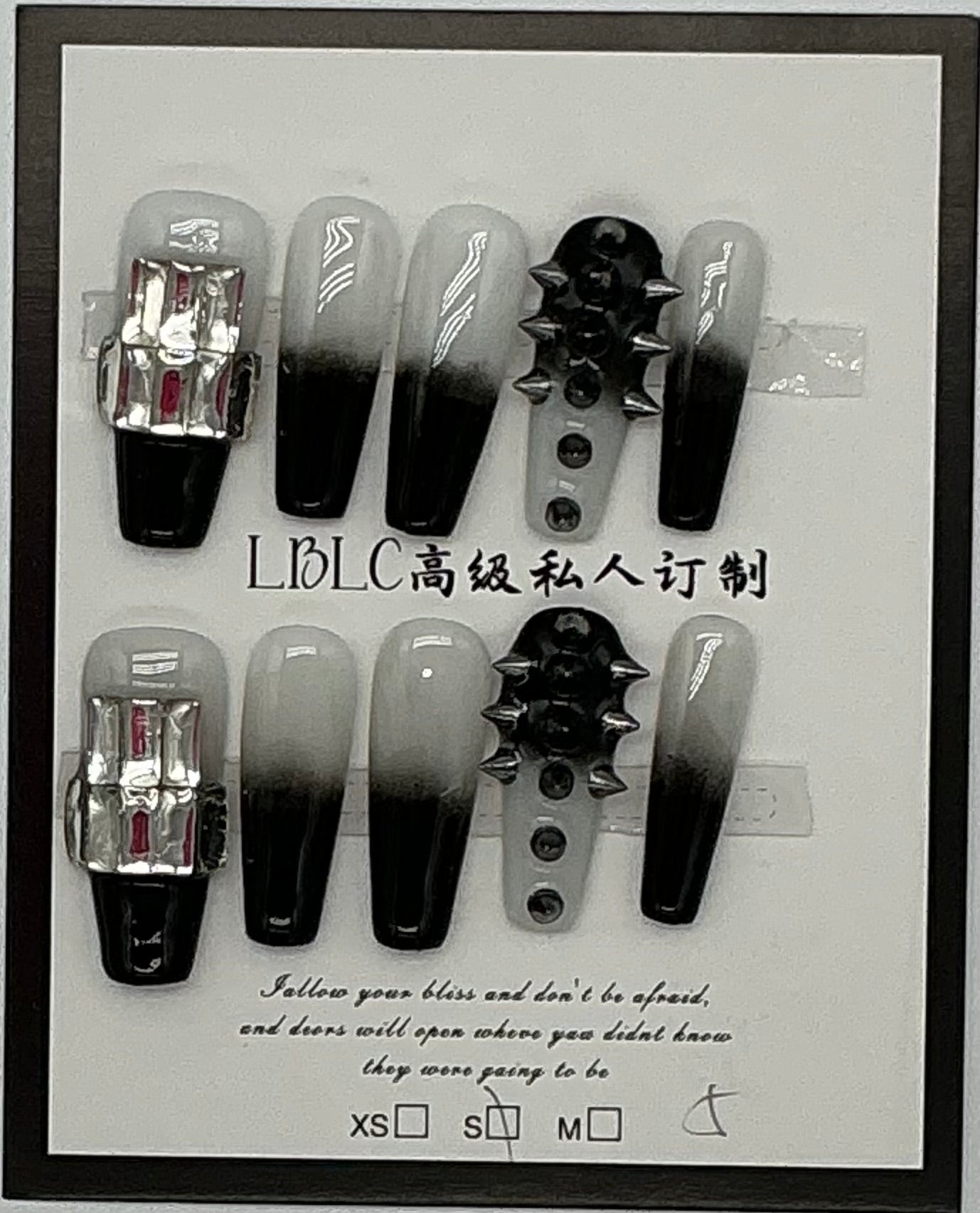 Press-On Nails, Coffin Shape