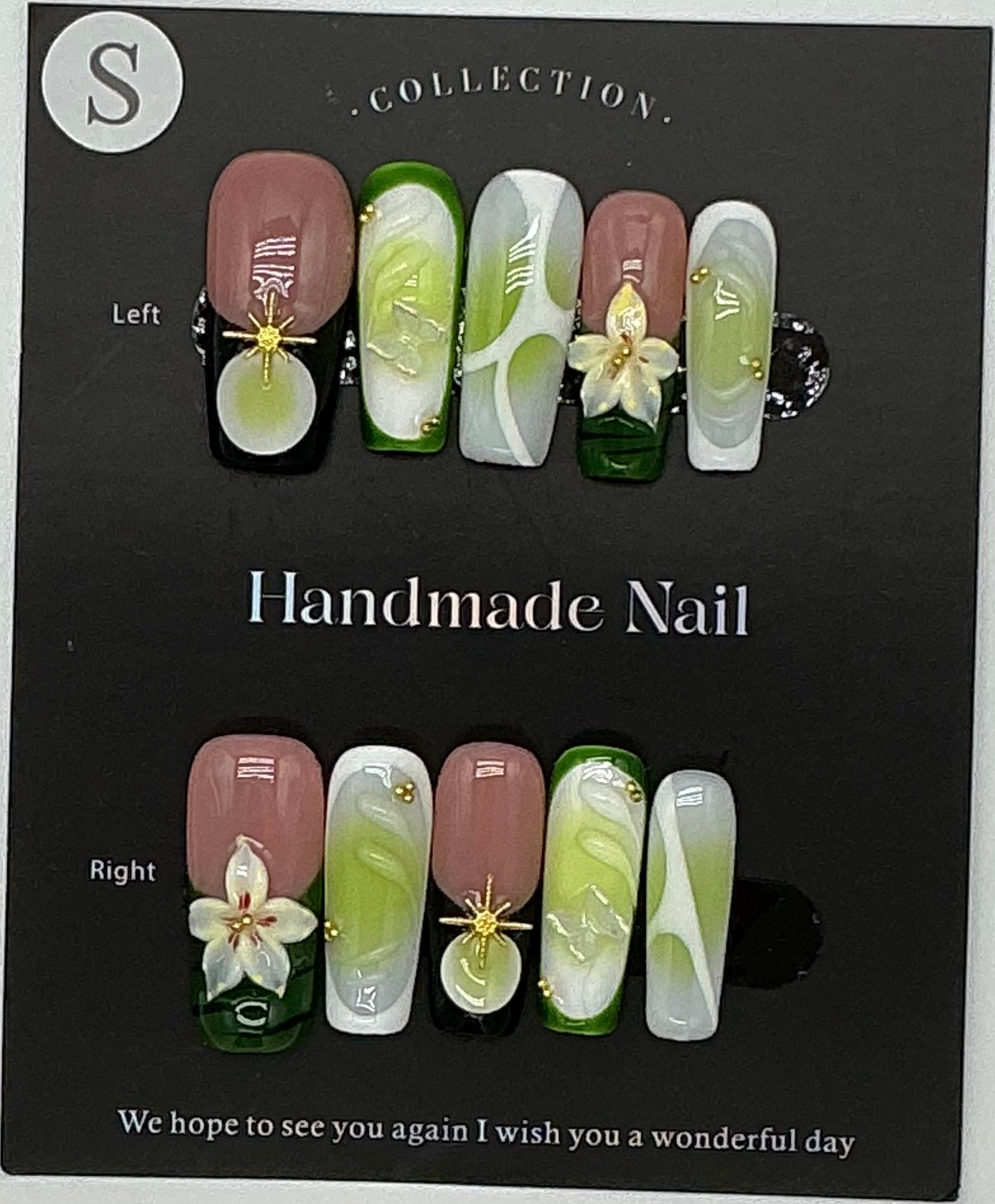 Press-On Nails, Square Shape