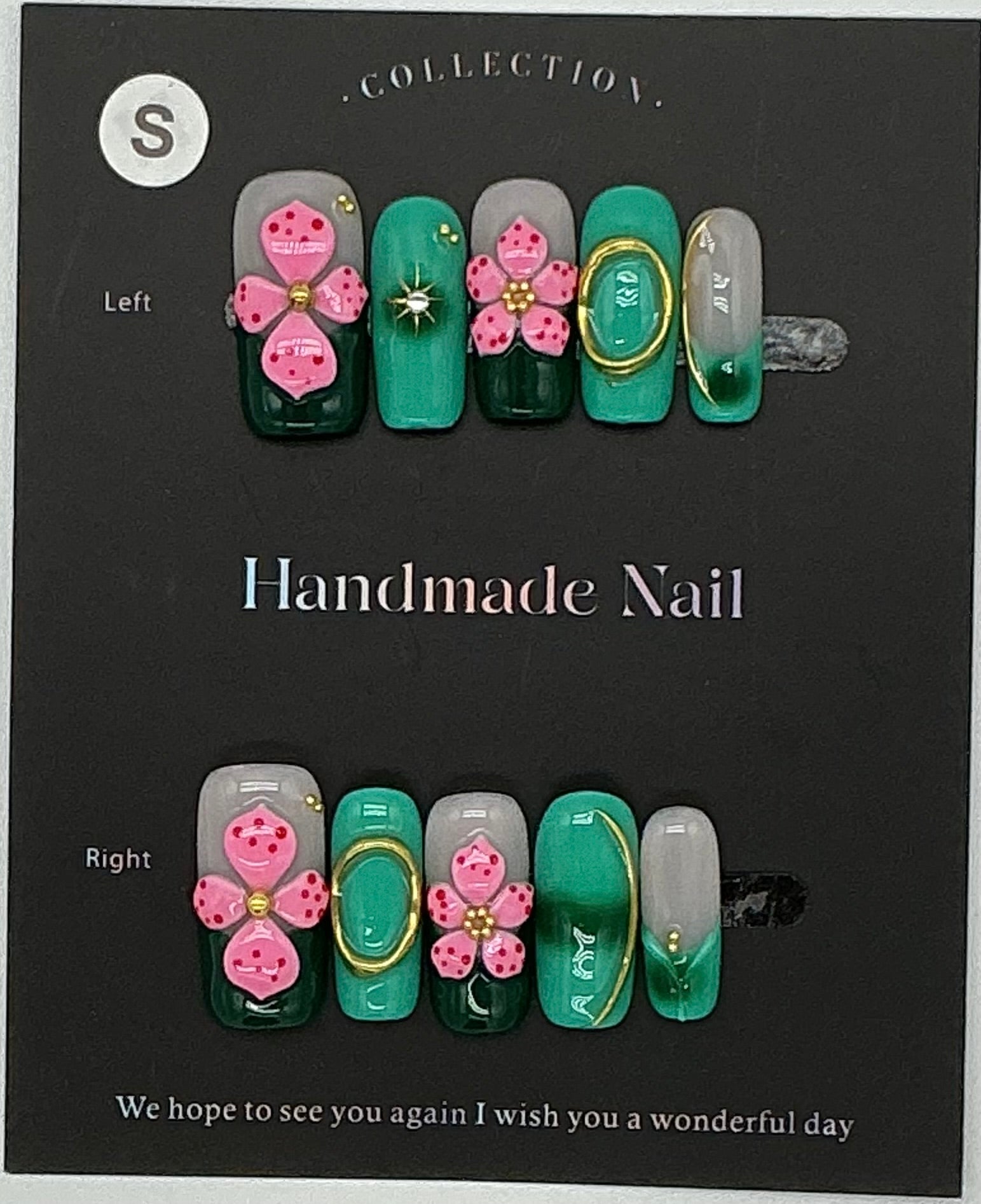 Press-On Nails, Square Shape