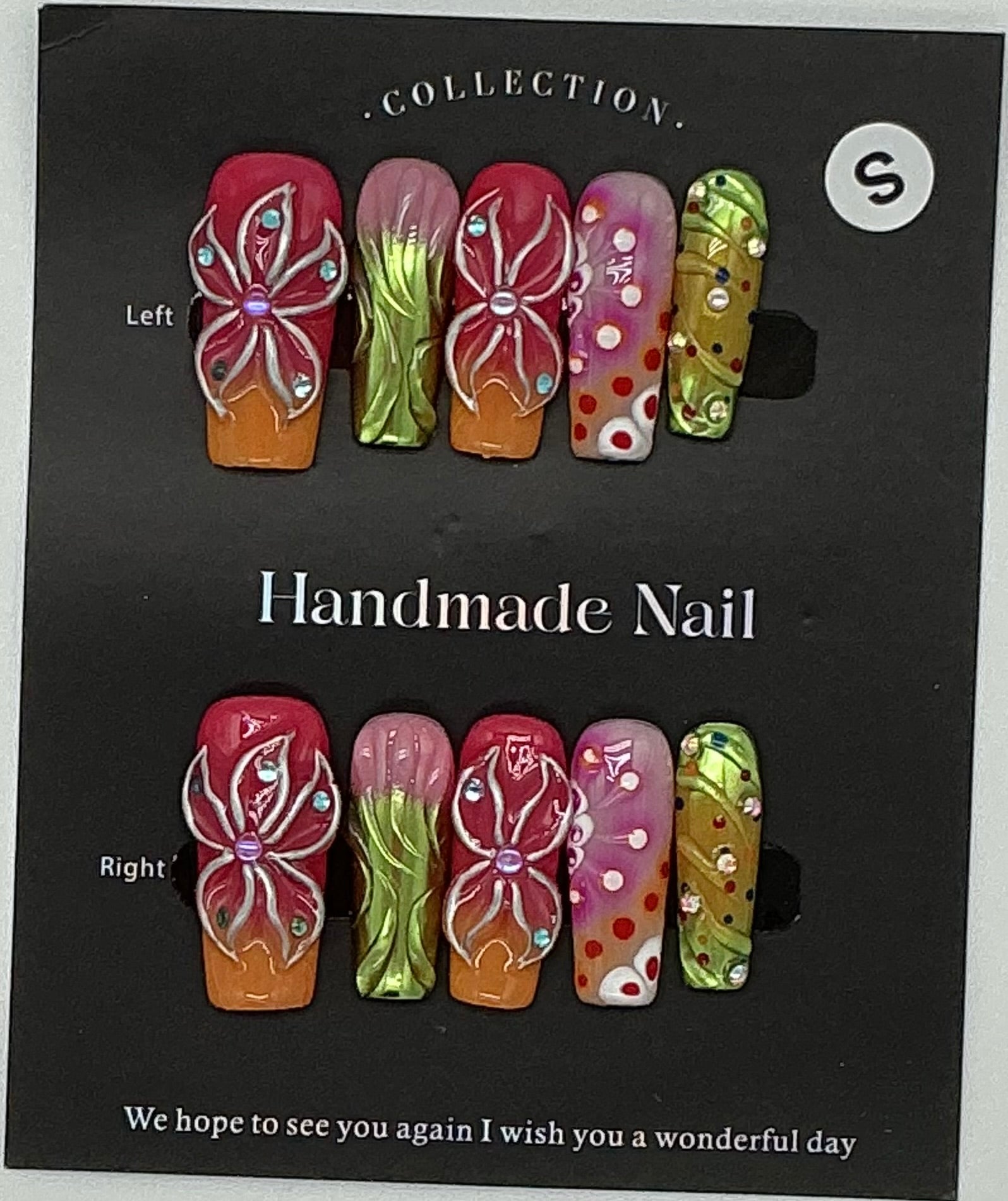 Press-On Nails, Square Shape