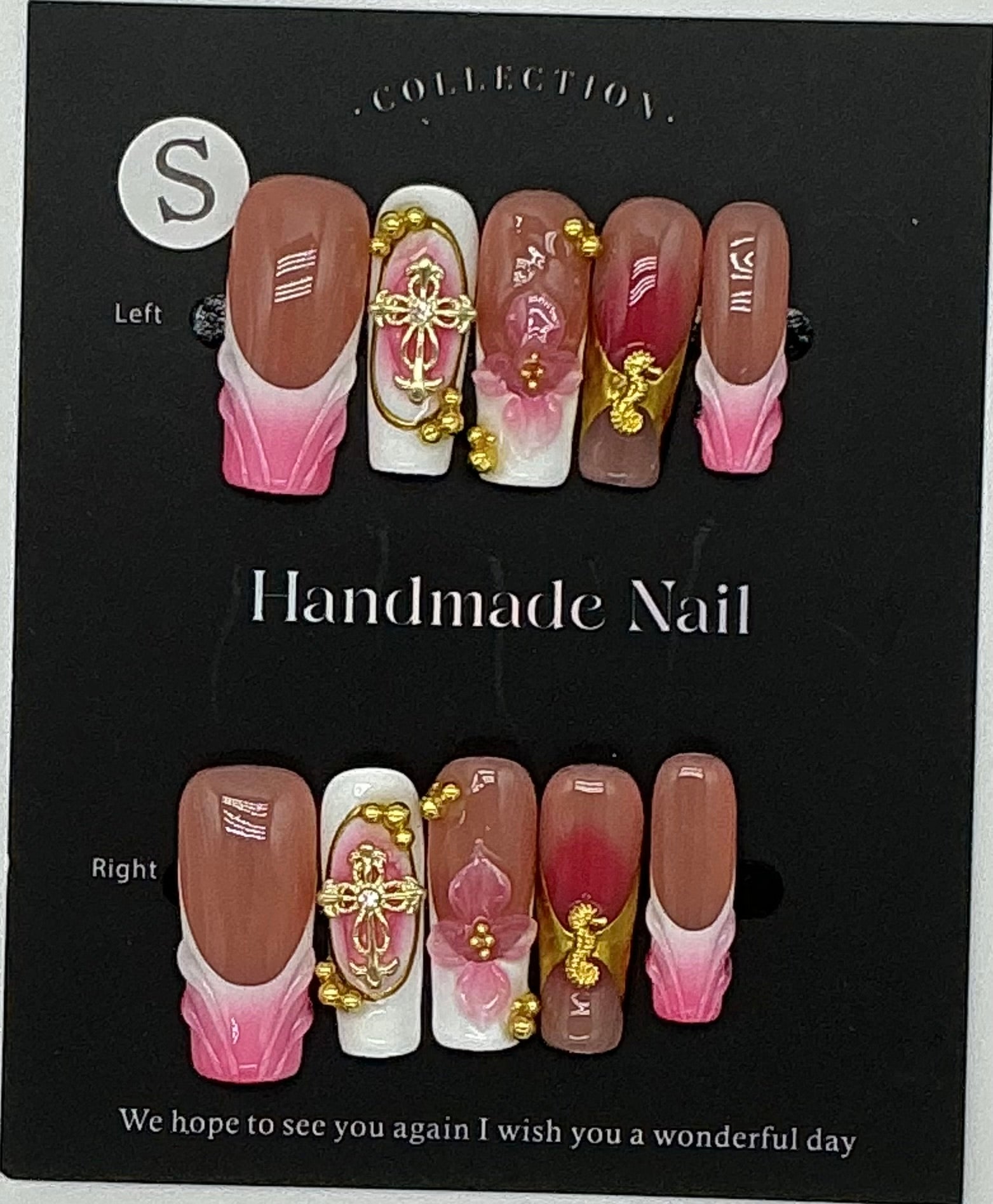 Press-On Nails, Square Shape
