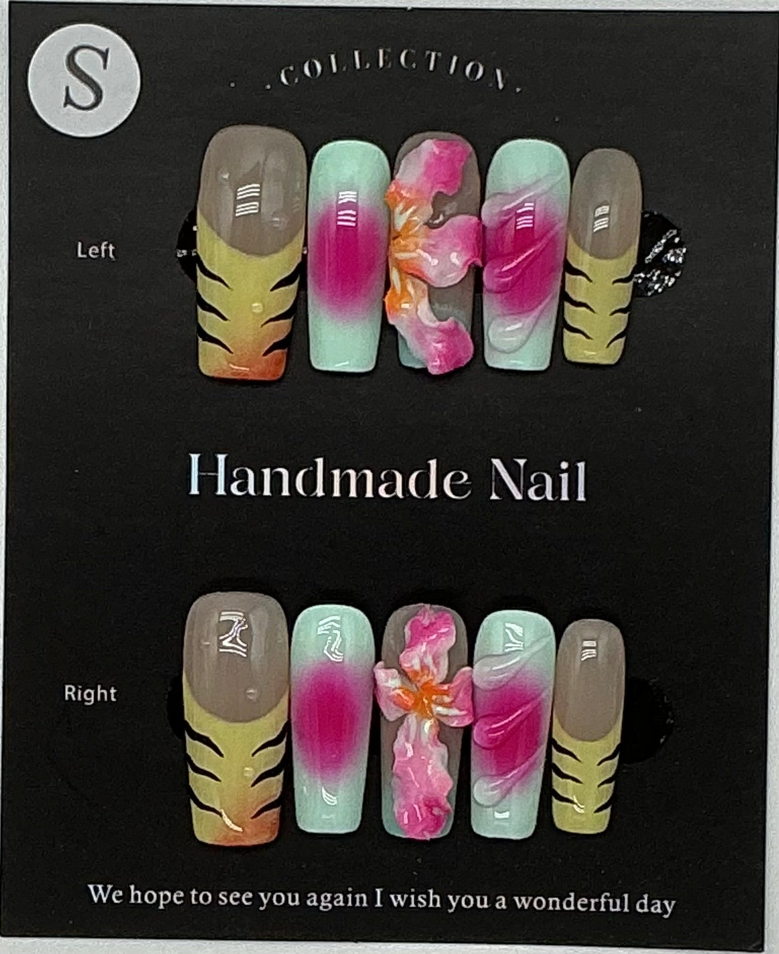 Press-On Nails, Square Shape