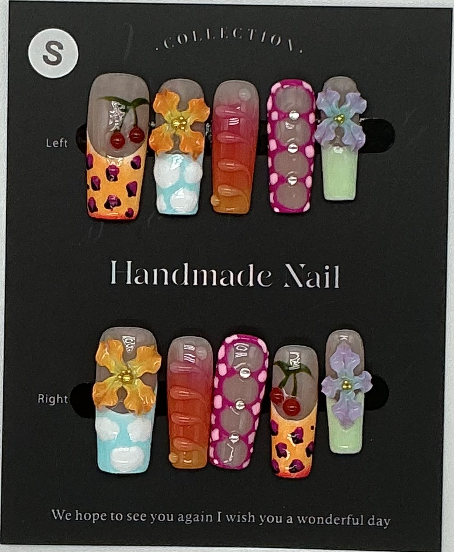 Press-On Nails, Square Shape