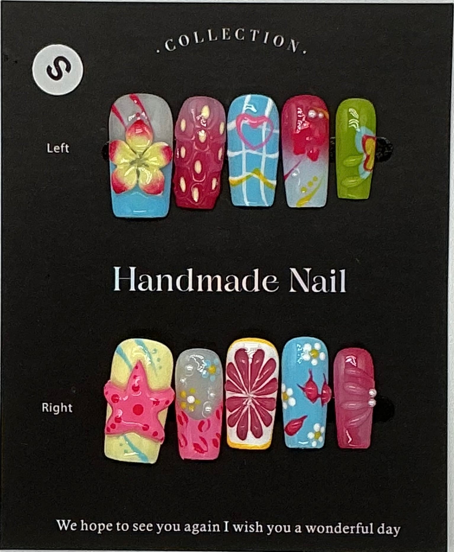 Press-On Nails, Square Shape