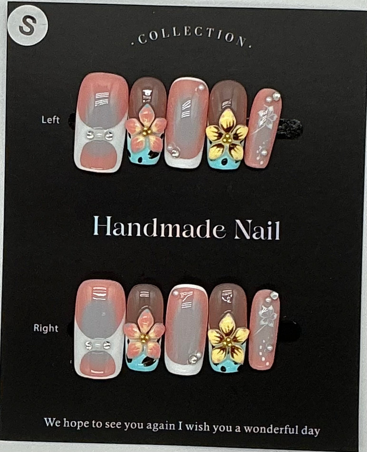 Press-On Nails, Square Shape