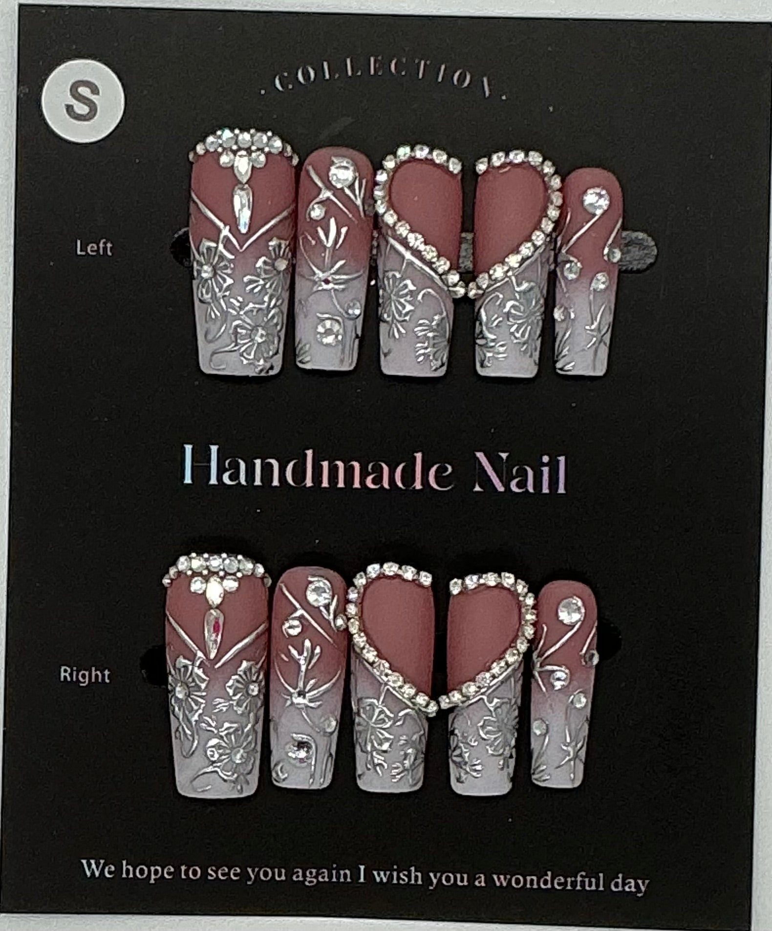 Press-On Nails, Square Shape