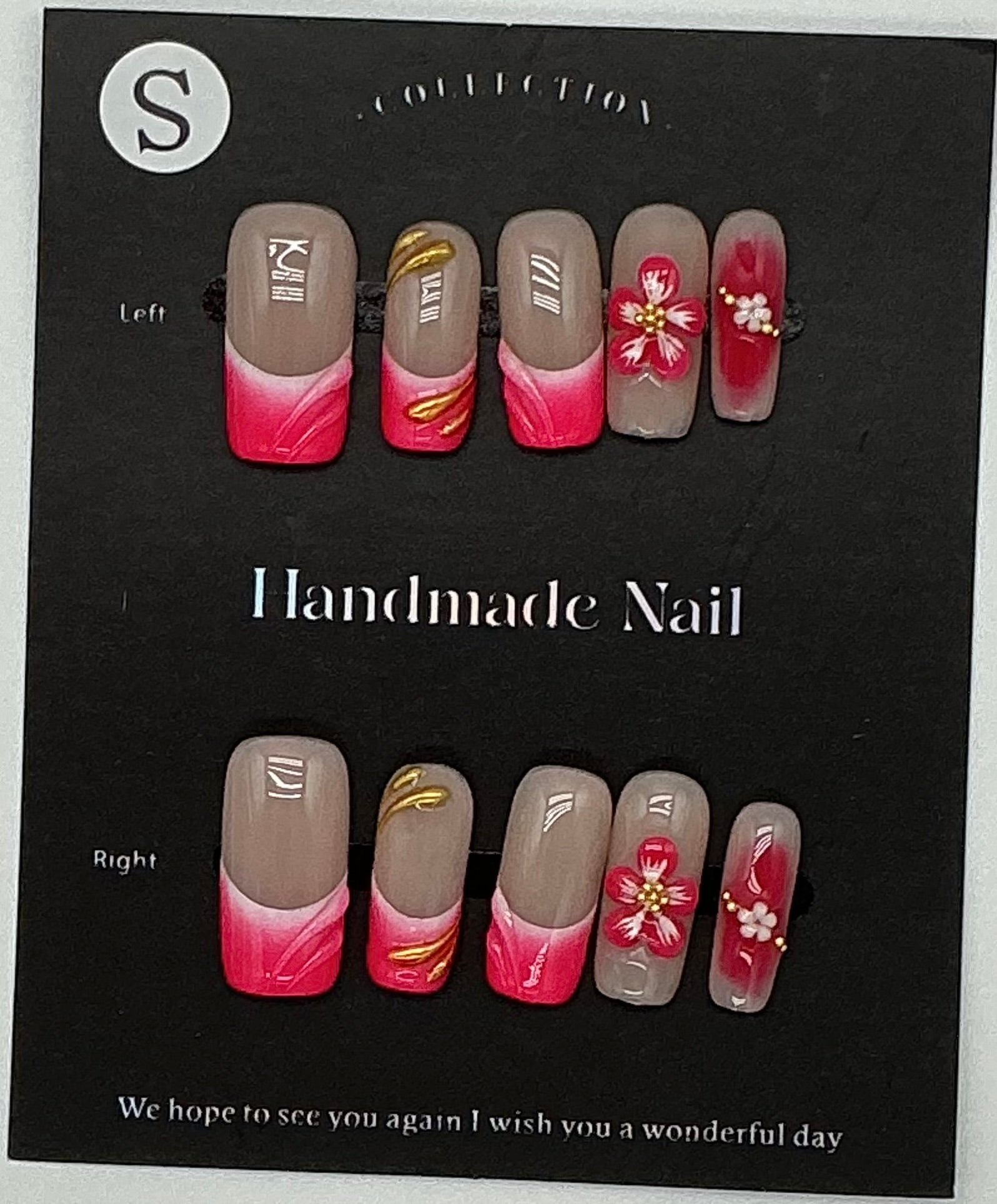 Press-On Nails, Square Shape