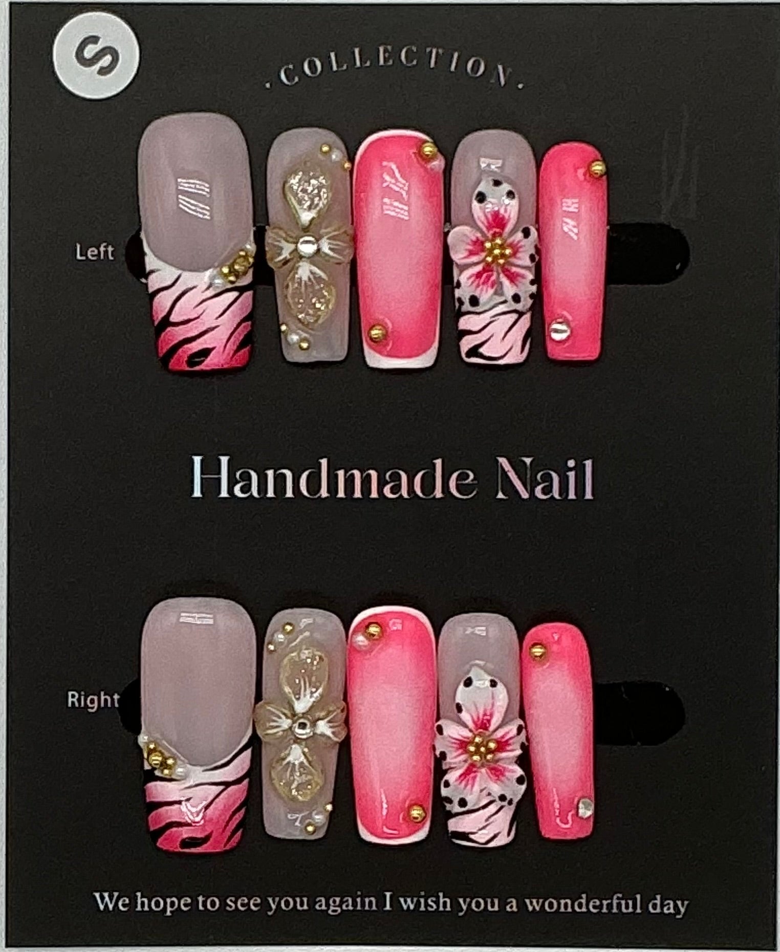 Press-On Nails, Square Shape