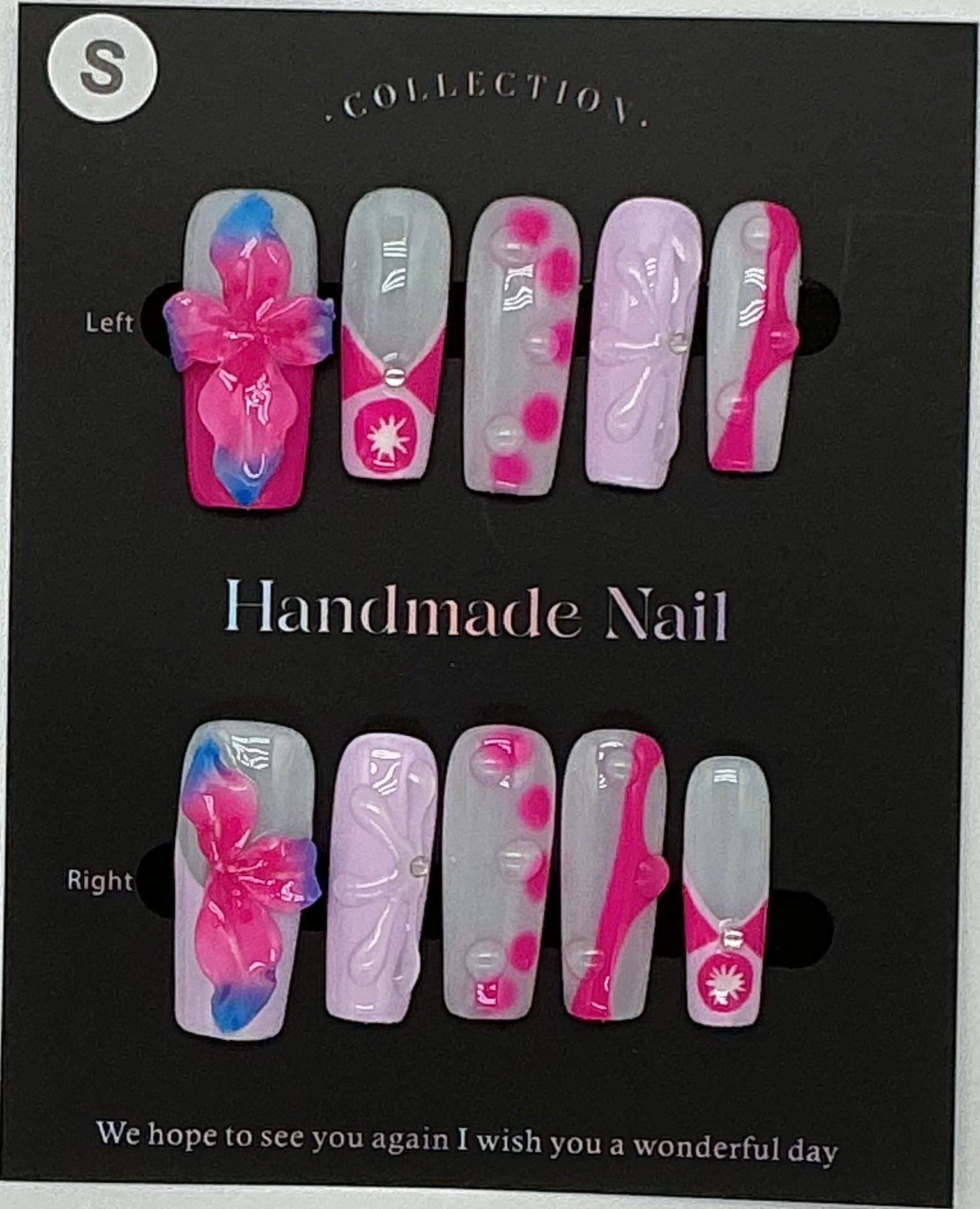 Press-On Nails, Square Shape