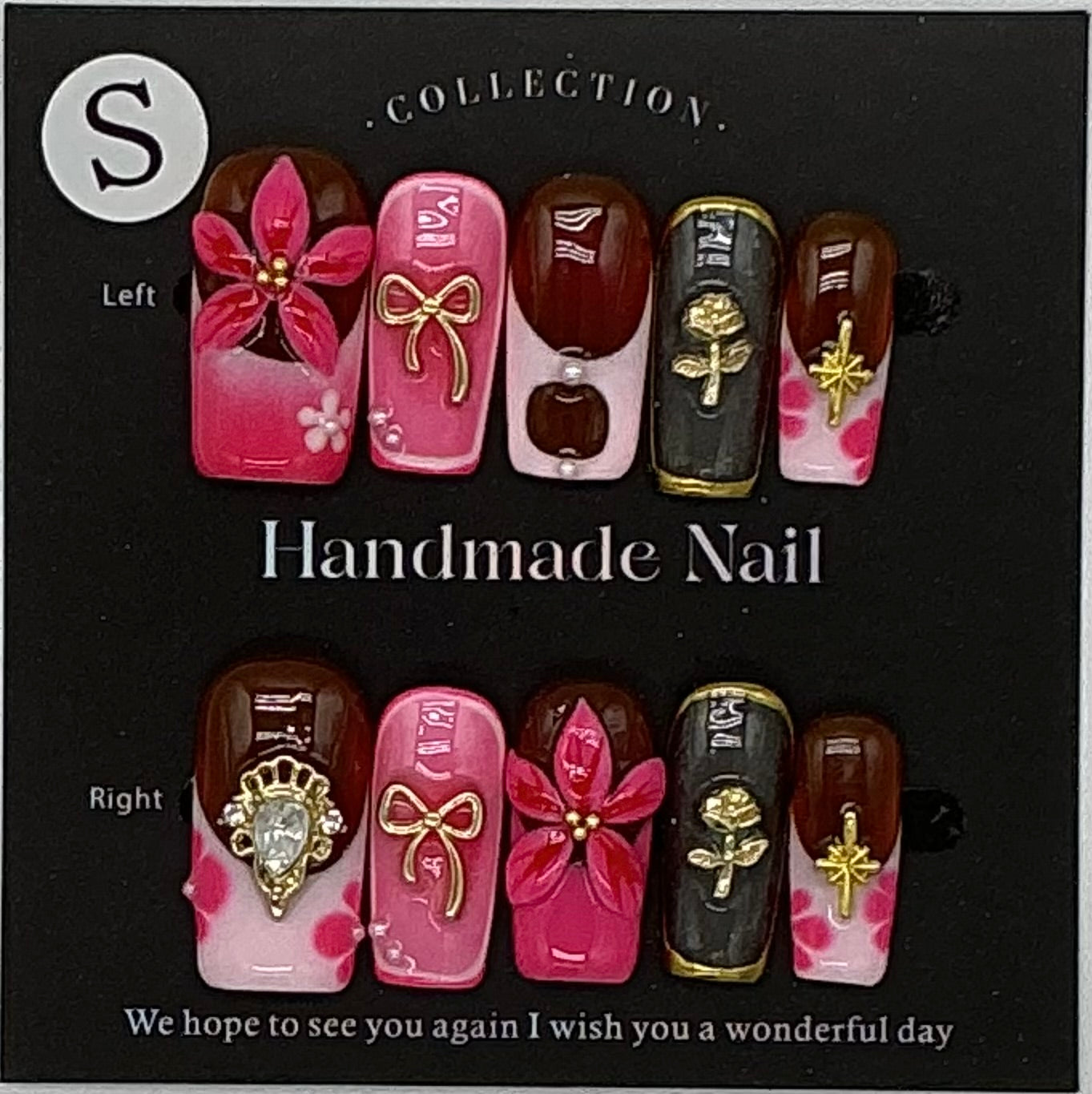 Press-On Nails, Square Shape