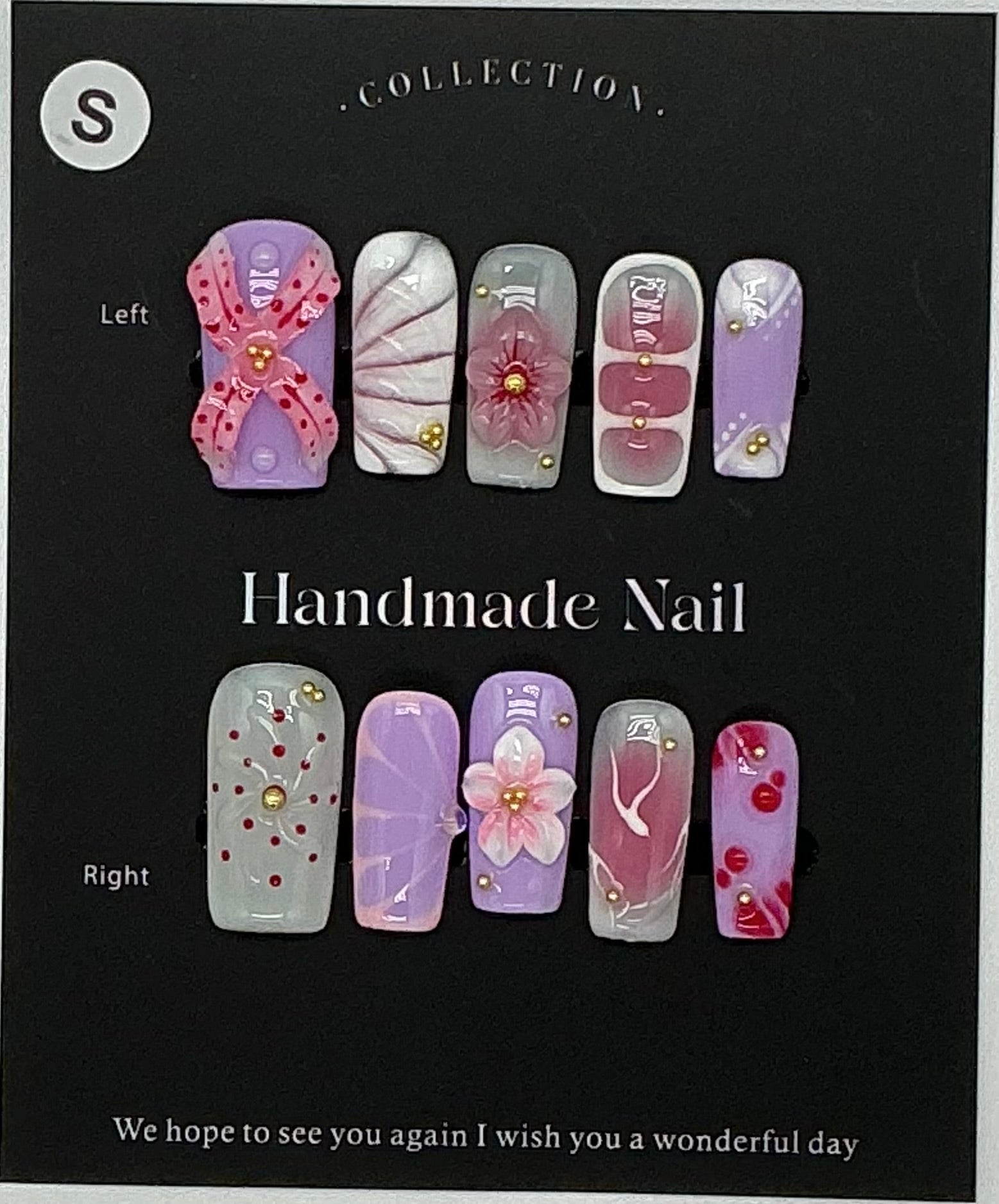 Press-On Nails, Square Shape