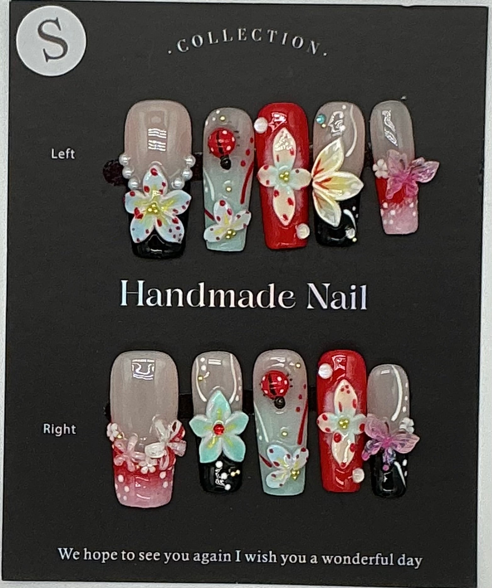 Press-On Nails, Square Shape