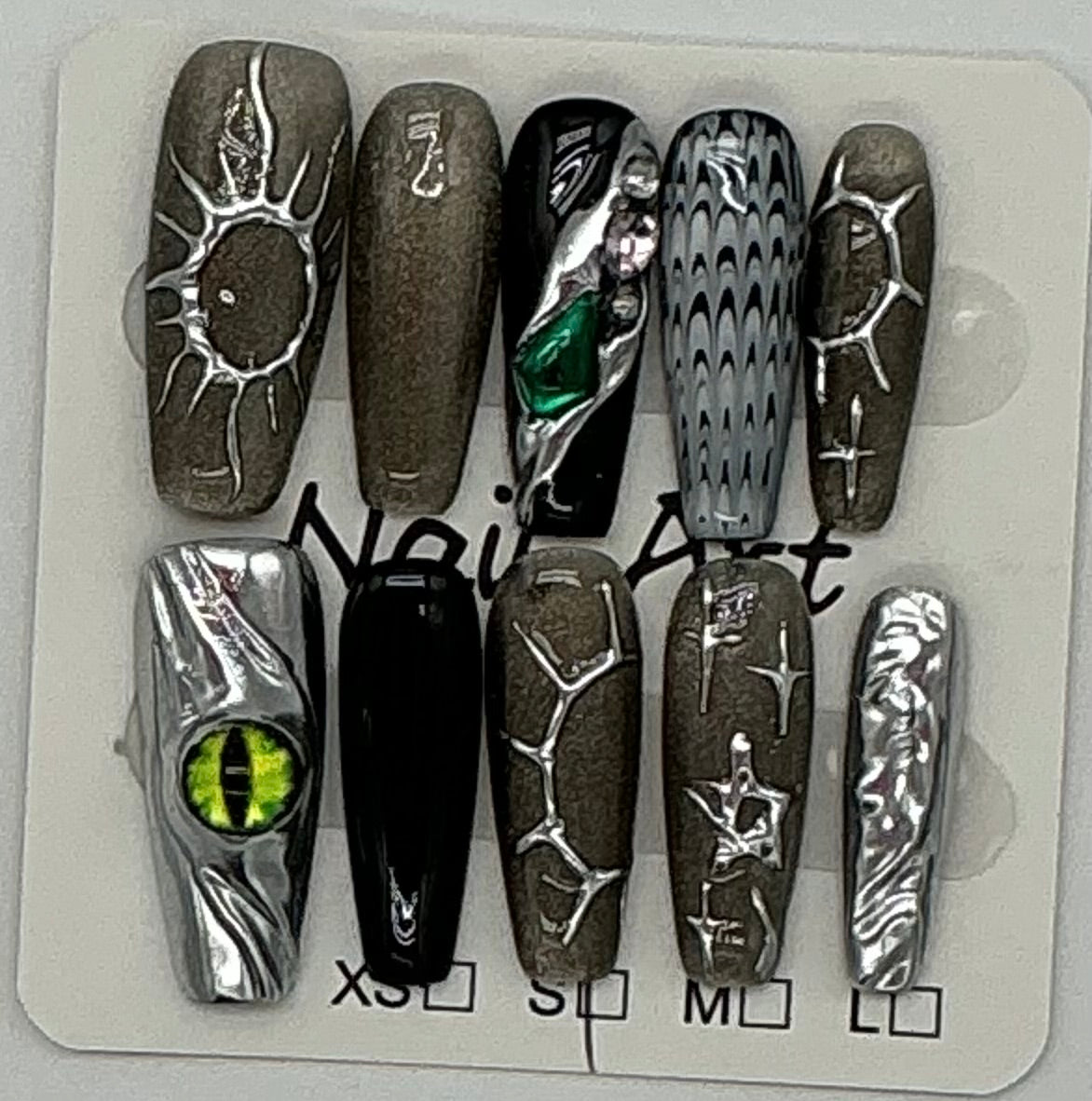 Press-On Nails, Coffin Shape