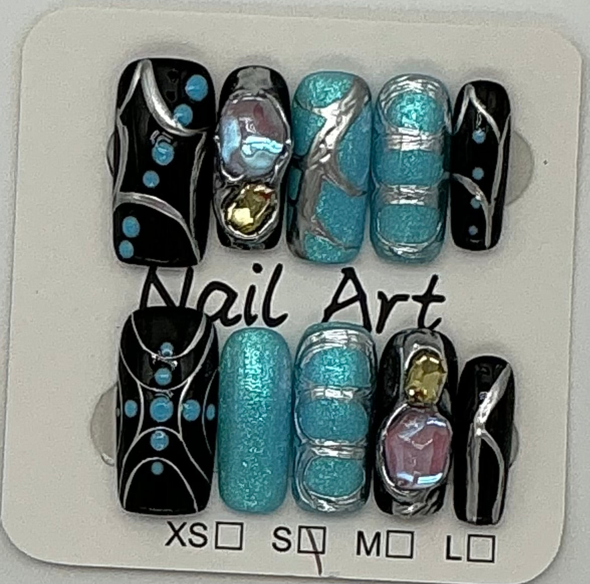 Press-On Nails, Square Shape