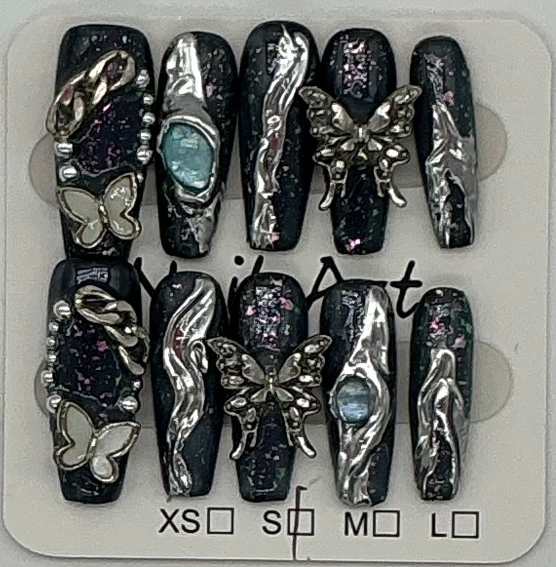 Press-On Nails, Square Shape