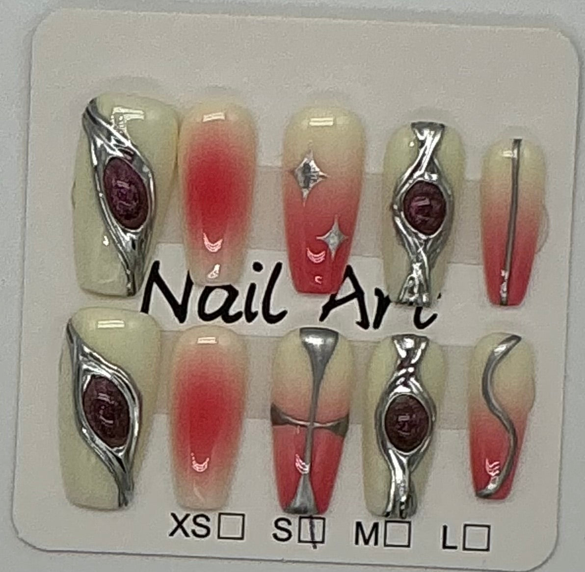 Press-On Nails, Coffin Shape