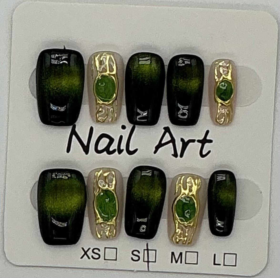 Press-On Nails, Square Shape