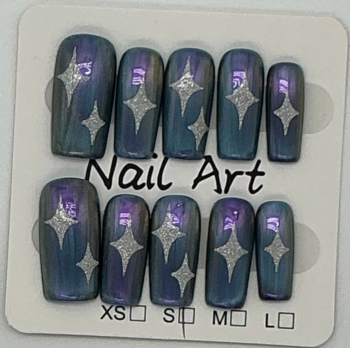 Press-On Nails, Square Shape