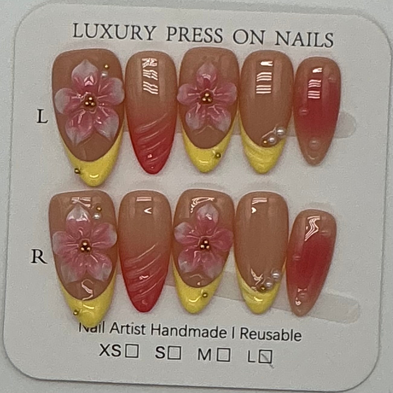 Press-On Nails, Almond Shape