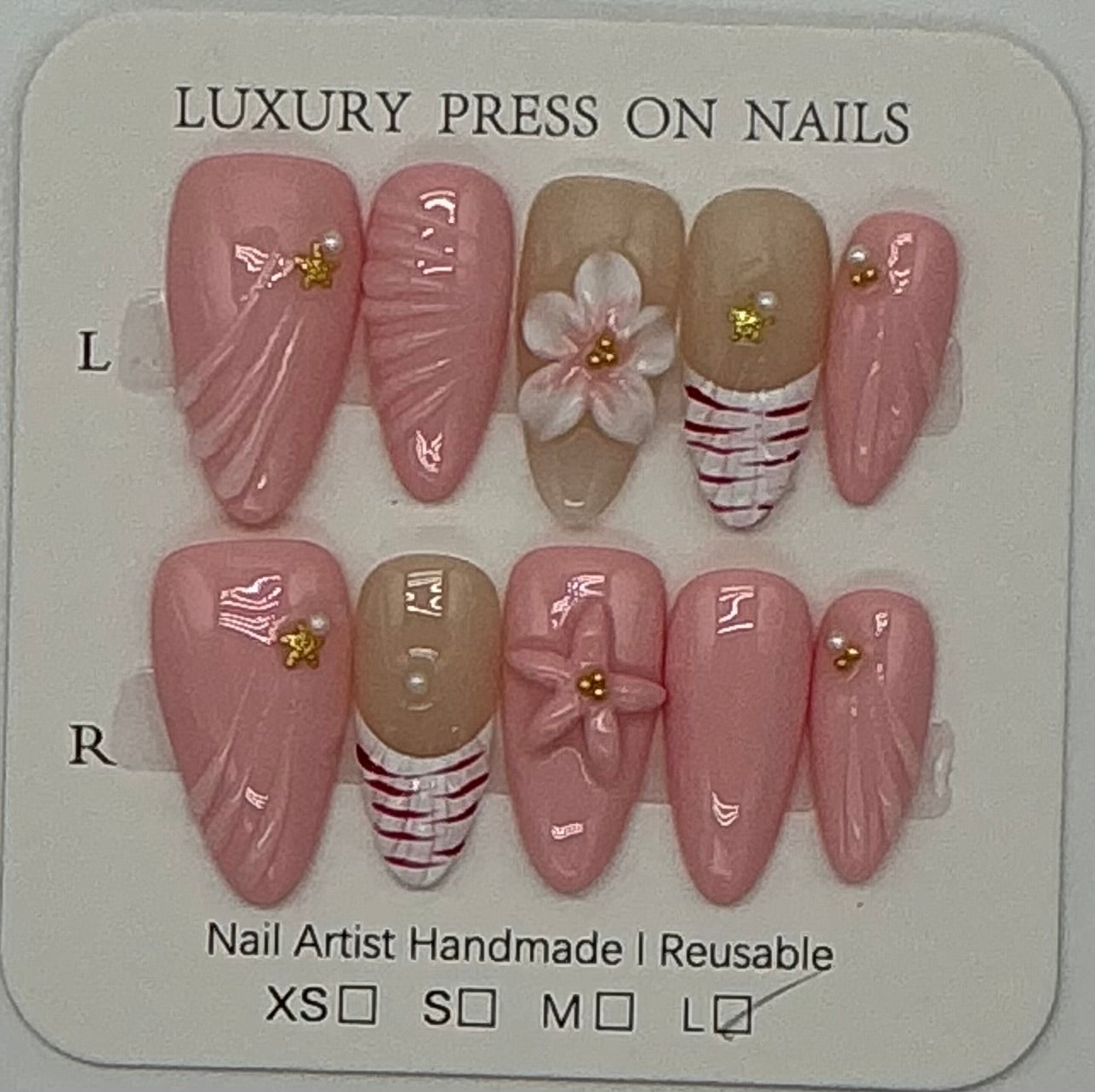Press-On Nails, Almond Shape