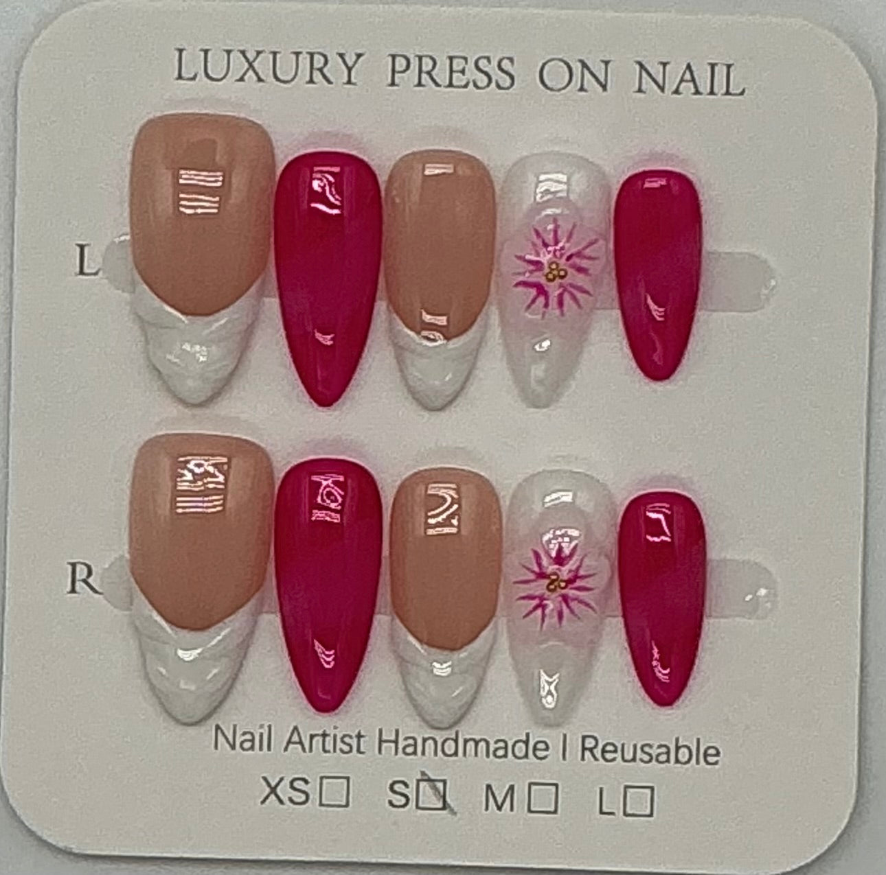 Press-On Nails, Almond Shape