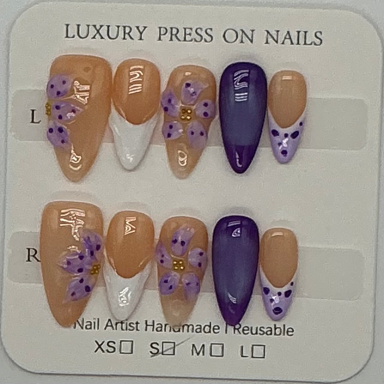 Press-On Nails, Almond Shape