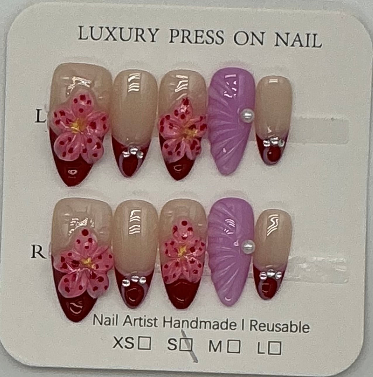 Press-On Nails, Almond Shape