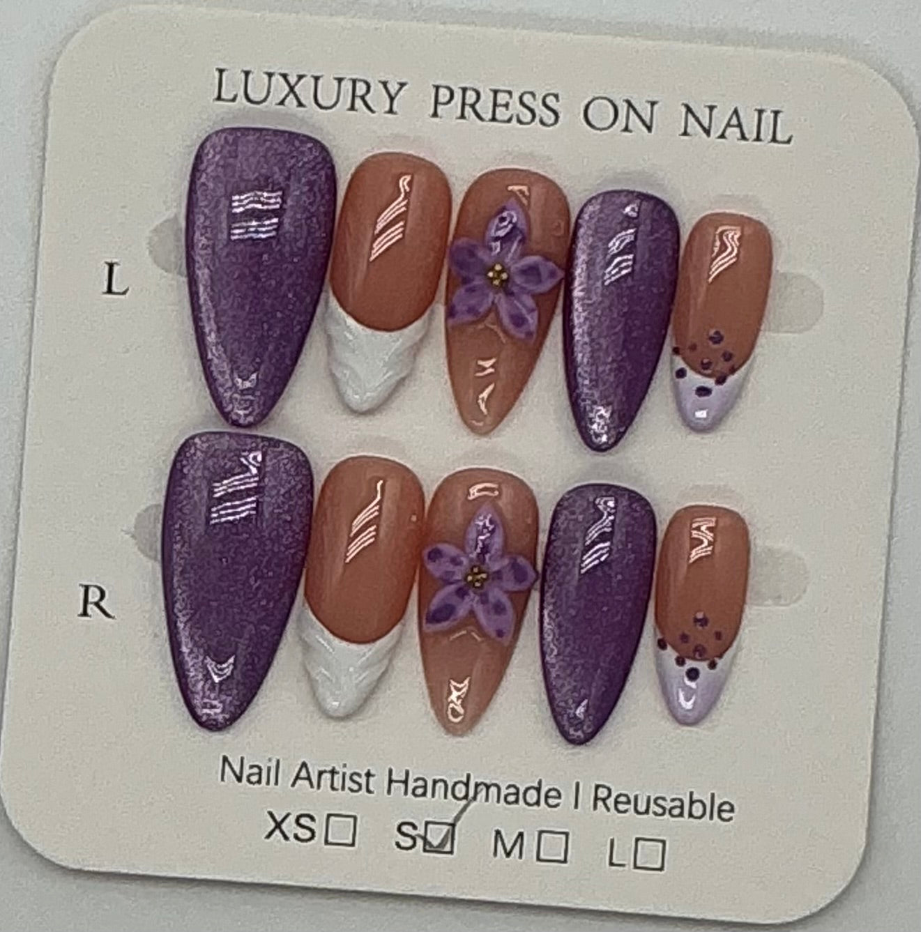 Press-On Nails, Almond Shape