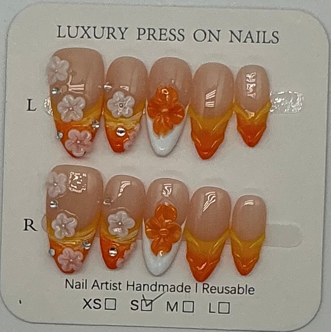 Press-On Nails, Almond Shape