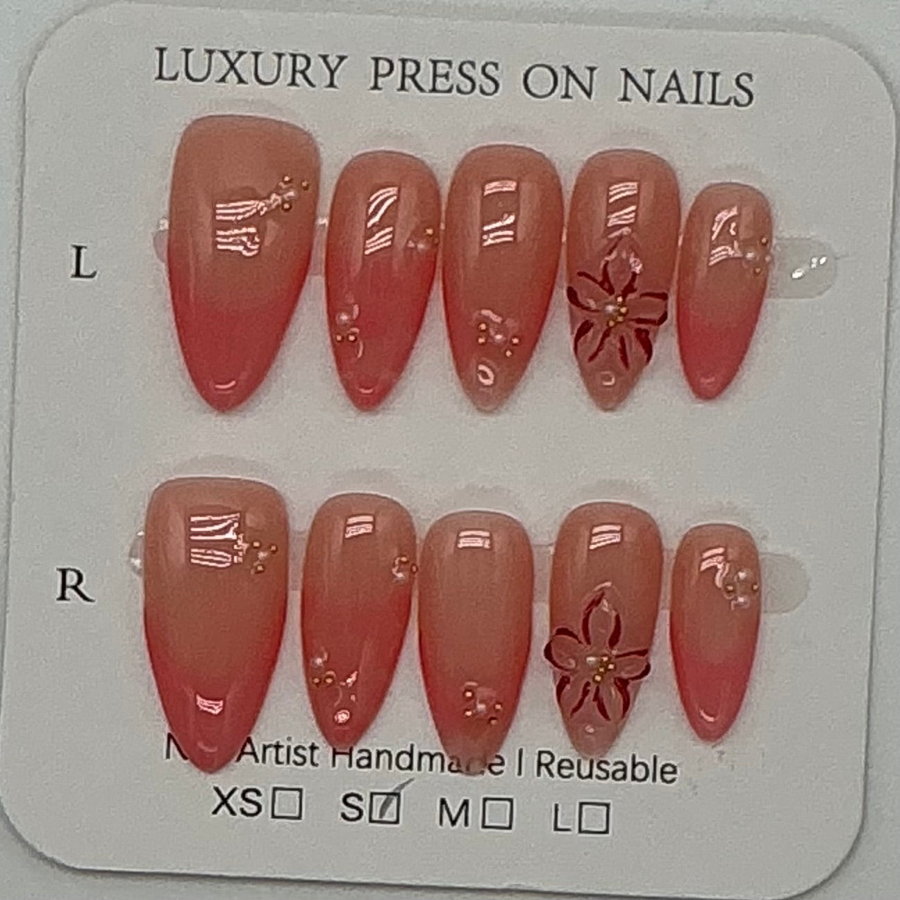 Press-On Nails, Almond Shape