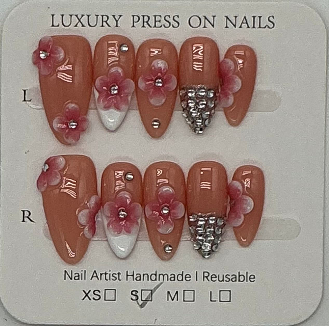 Press-On Nails, Almond Shape