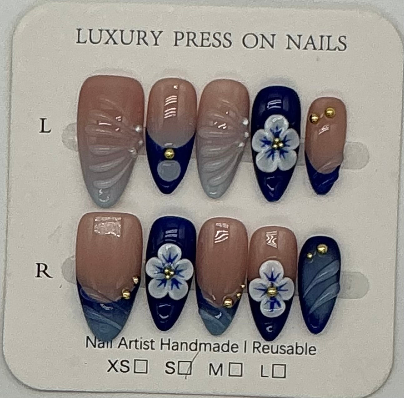 Press-On Nails, Almond Shape