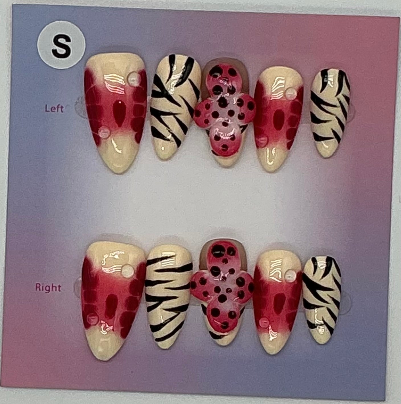Press-On Nails, Almond Shape
