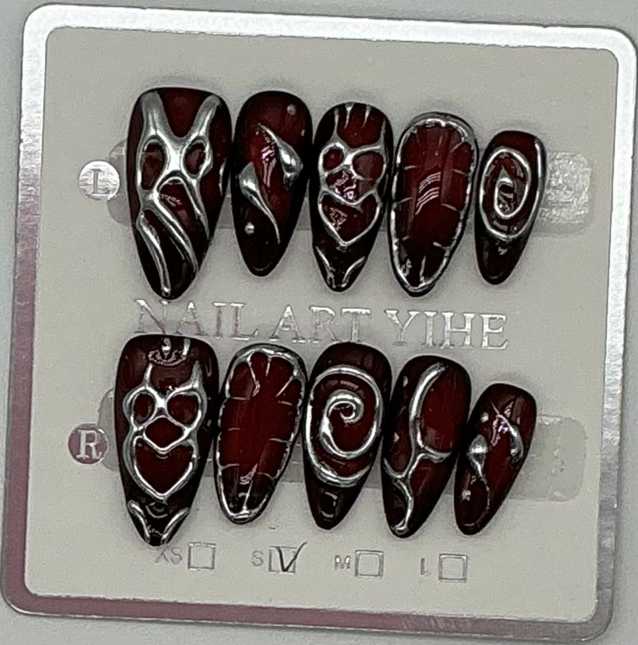 Press-On Nails, Almond Shape