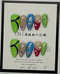 Press-On Nails, Almond Shape