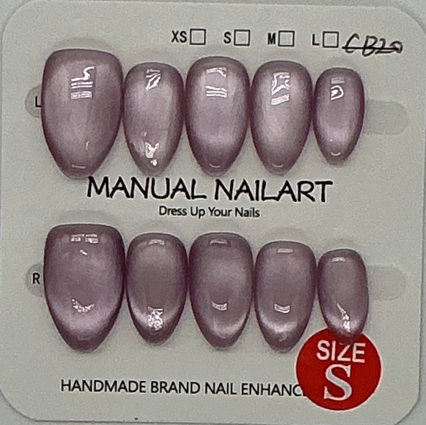 Press-On Nails, Solid Color