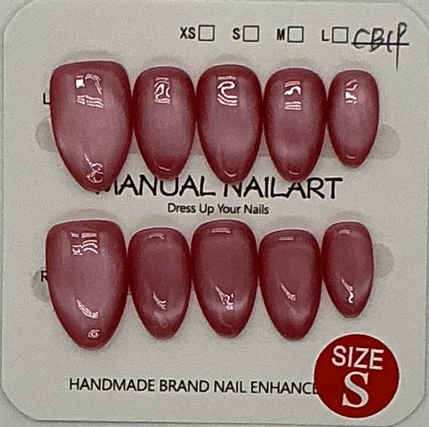 Press-On Nails, Solid Color