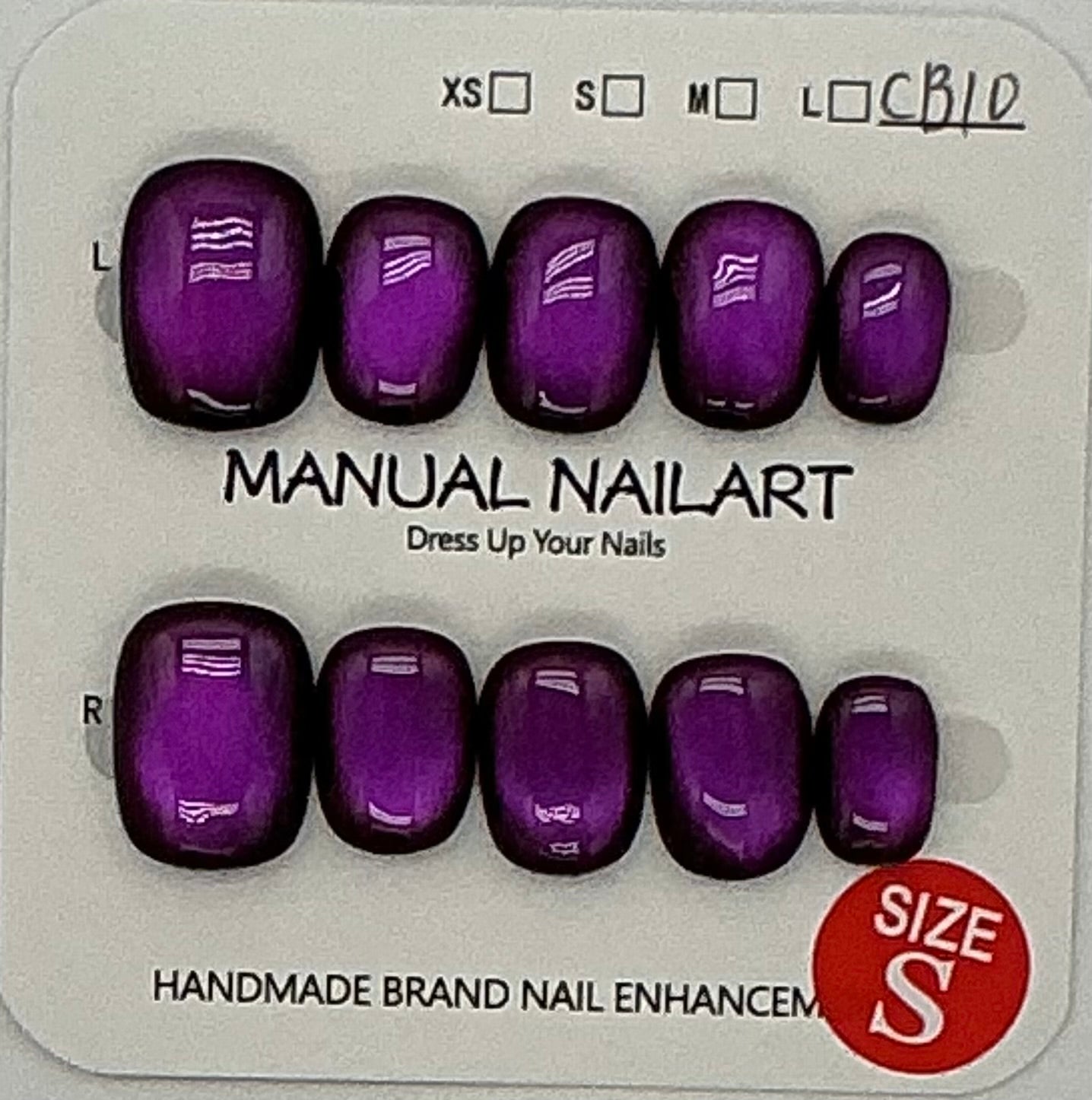 Press-On Nails, Solid Color