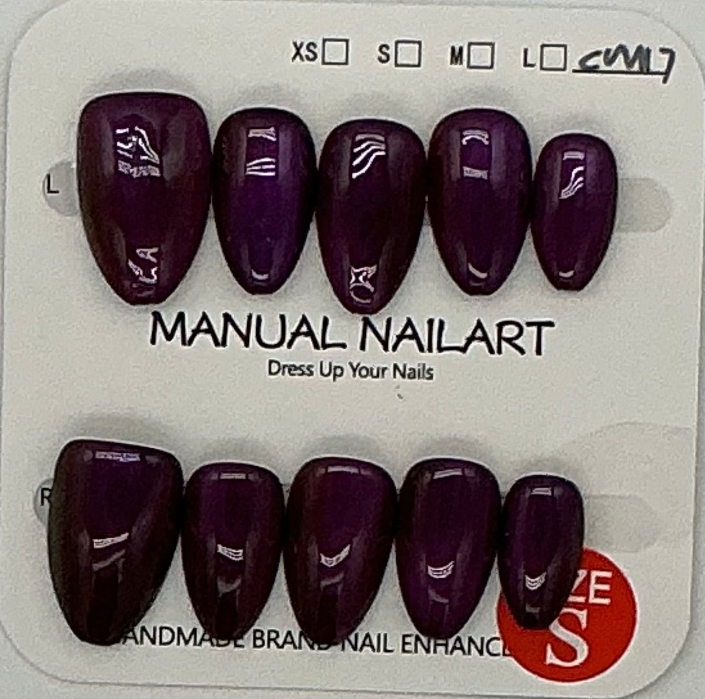 Press-On Nails, Solid Color