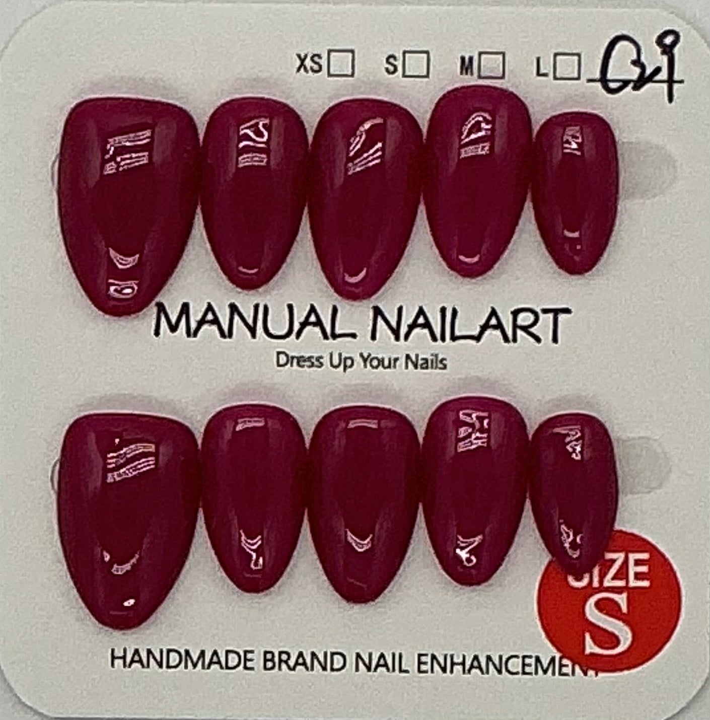 Press-On Nails, Solid Color