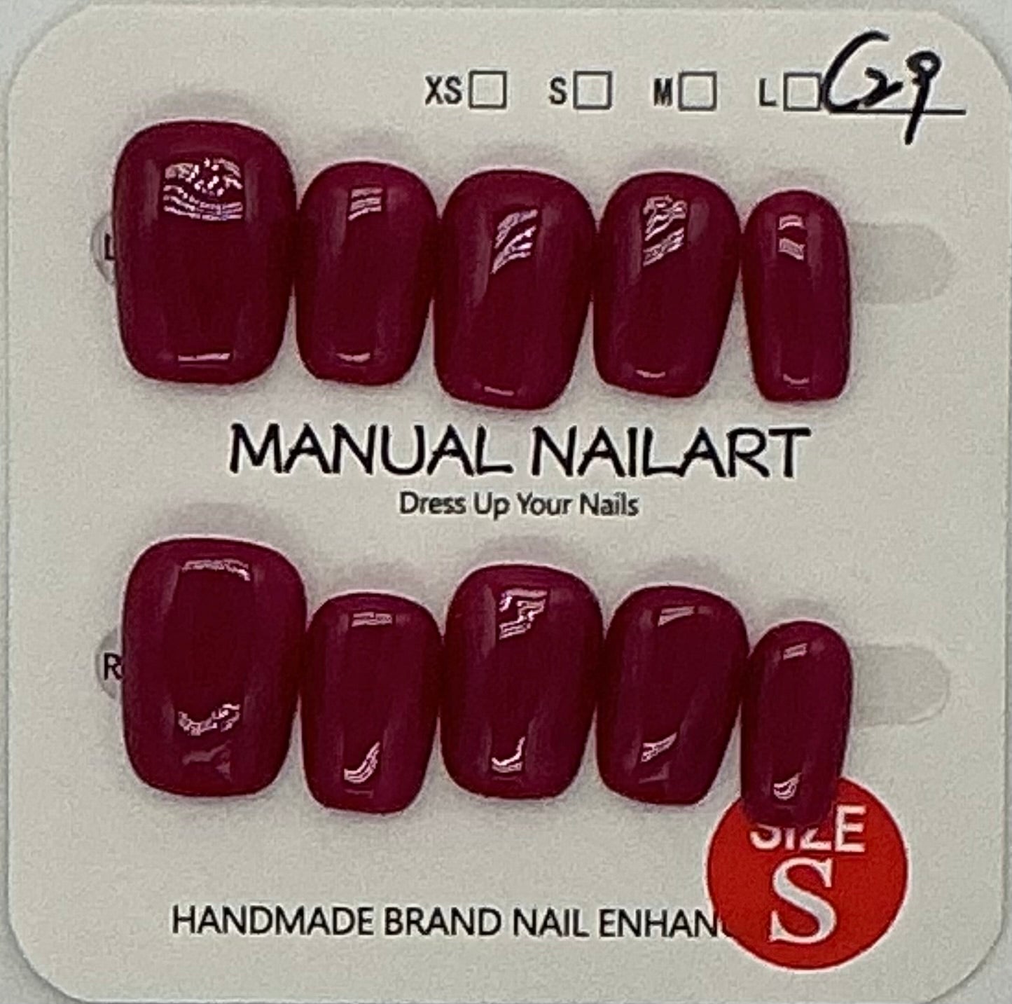 Press-On Nails, Solid Color